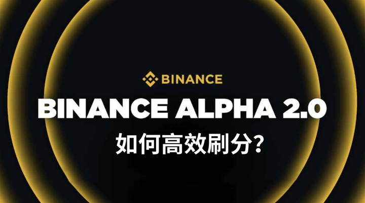 币安Alpha活动宣传海报